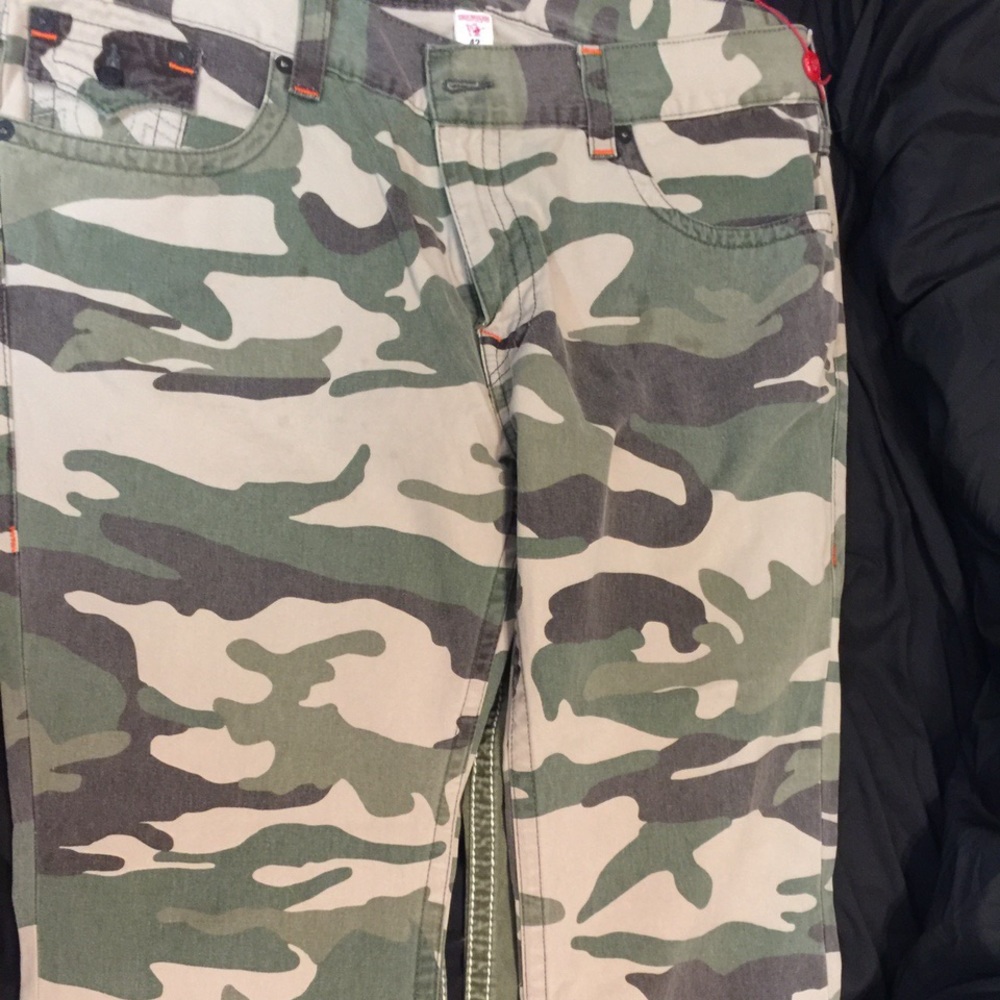Camouflage army print True Religion Jeans - Picture 4 of 11